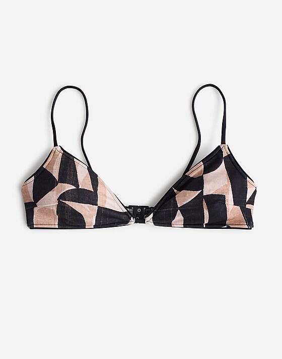 madewell Zulu & Zephyr Mosaic Bralette Bikini Top mosaic