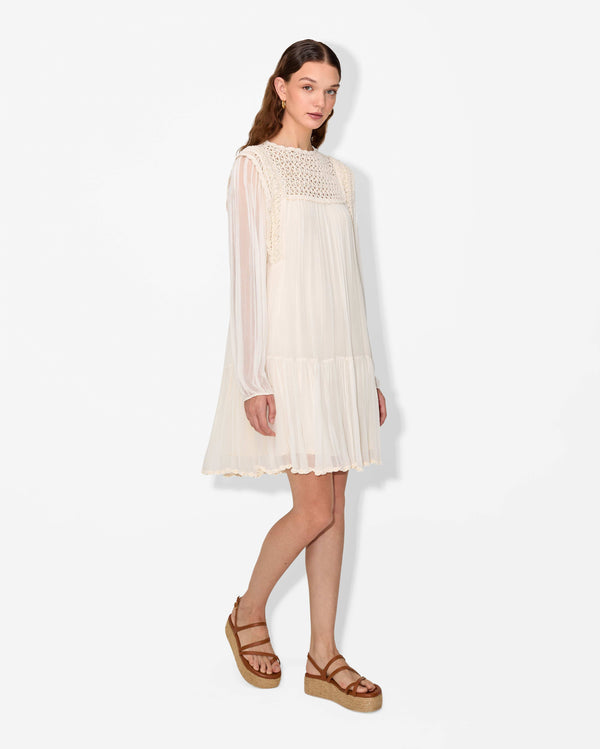 Magali Pascal ADAM DRESS IVORY