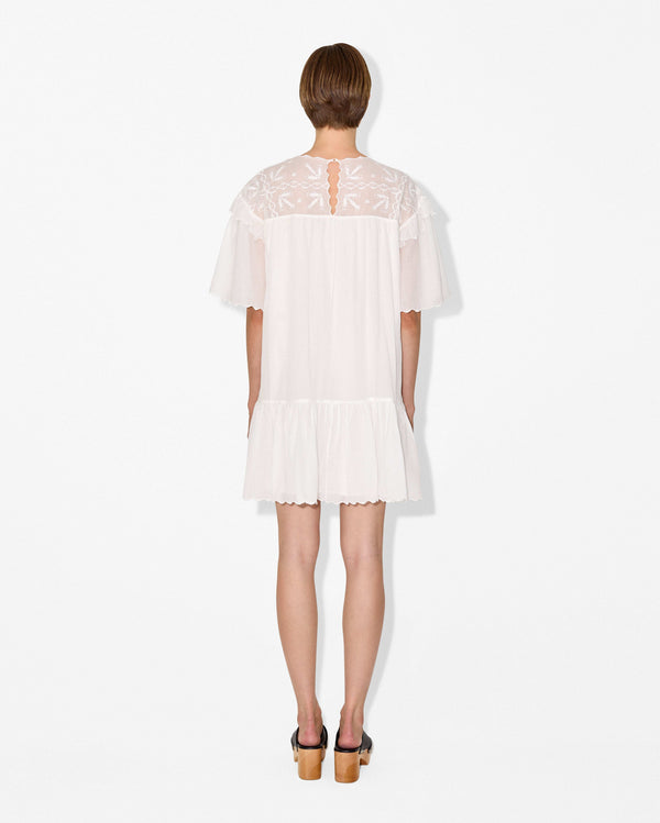 Magali Pascal ADELINA SHIRT DRESS OFF WHITE