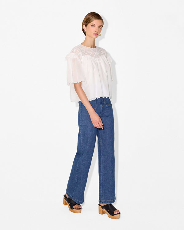 Magali Pascal ADELINA SHIRT OFF WHITE