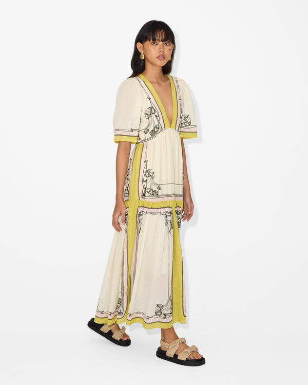 Magali Pascal ALFIE DRESS ALPHONSE PRINT