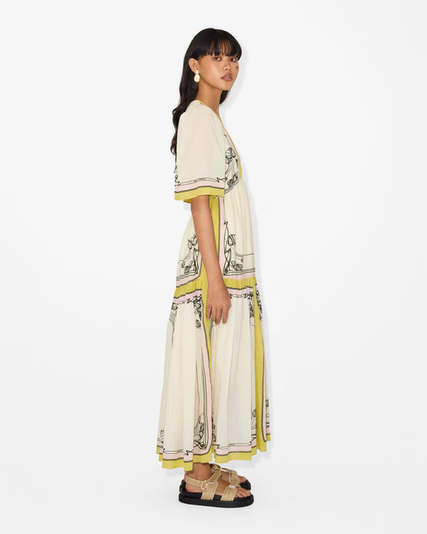 Magali Pascal ALFIE DRESS ALPHONSE PRINT