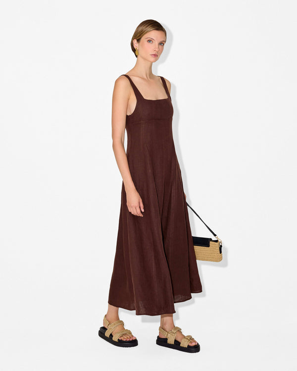 Magali Pascal ALLEGRA DRESS ARABICA