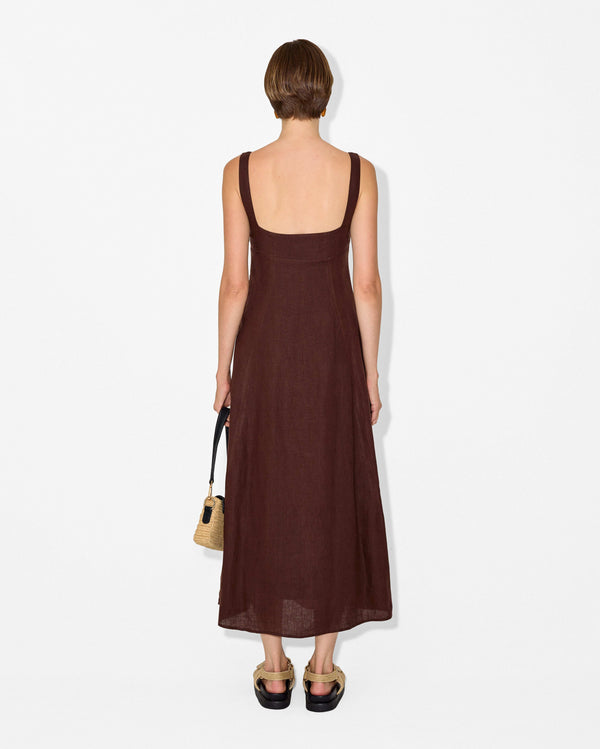 Magali Pascal ALLEGRA DRESS ARABICA