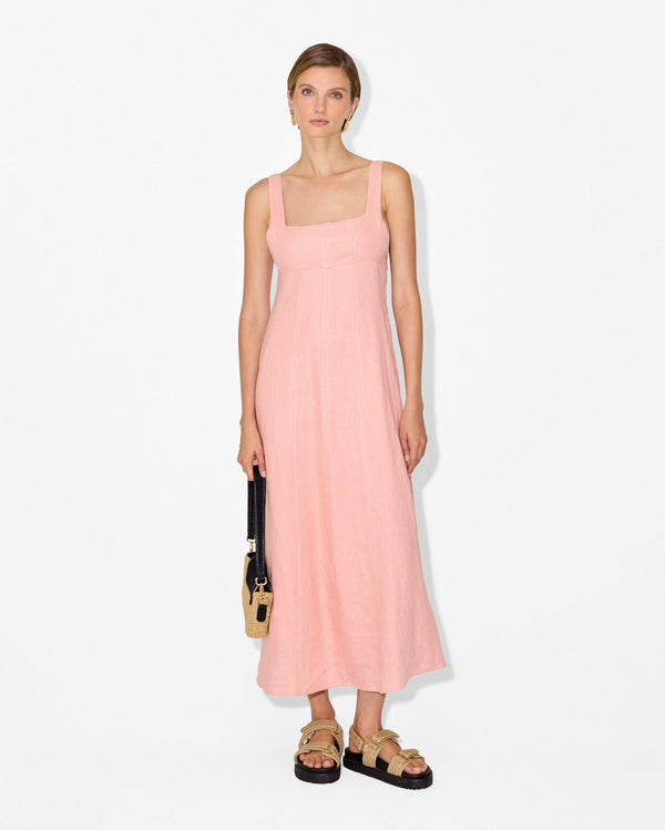 Magali Pascal ALLEGRA DRESS PASTEL PINK