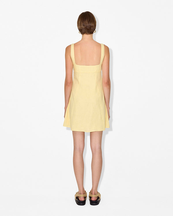 Magali Pascal ALLEGRA MINI DRESS SUNSHINE