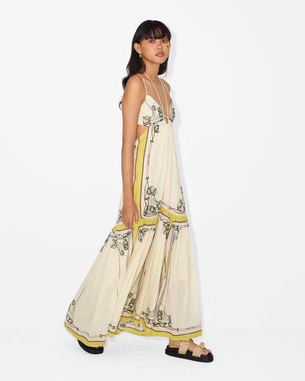 Magali Pascal ALPHONSE MAXI DRESS ALPHONSE PRINT