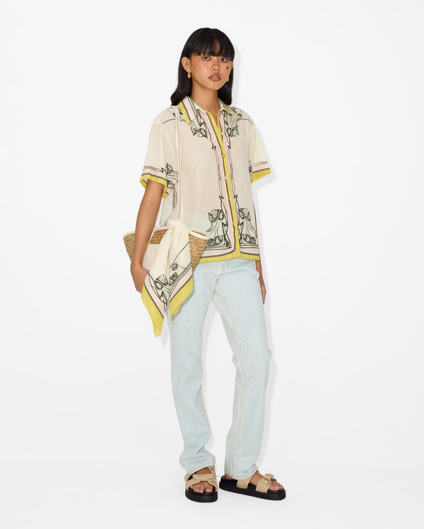 Magali Pascal ALPHONSE SCARF ALPHONSE PRINT