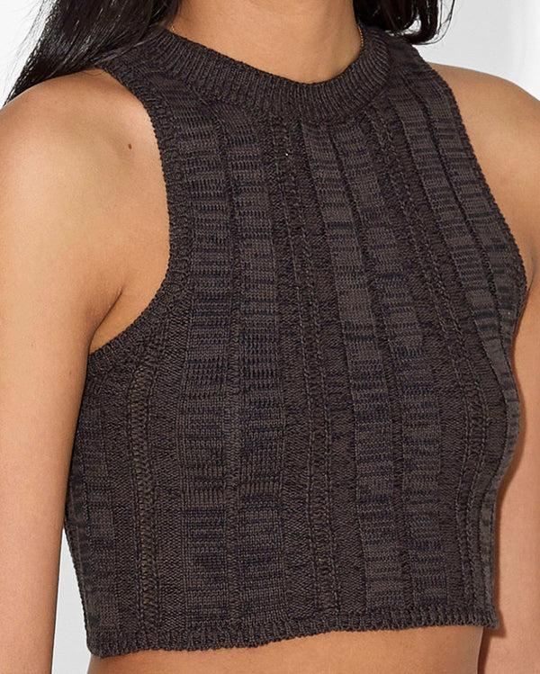 Magali Pascal AMY CROP TOP Arabica