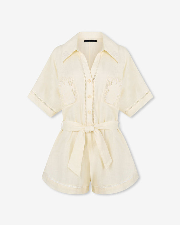 Magali Pascal ANANAS JUMPSUIT ECRU