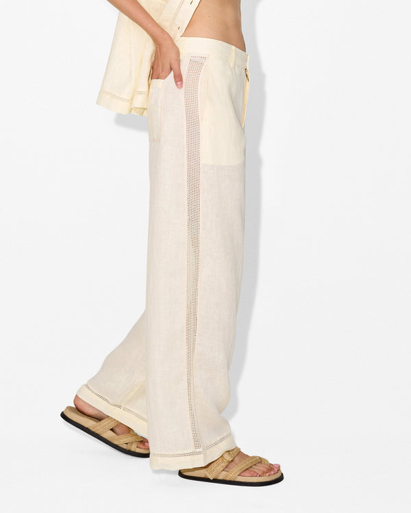 magali pascal ANANAS PANTS ECRU
