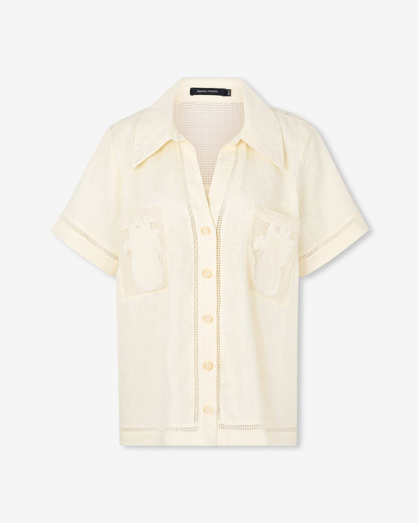 Magali Pascal ANANAS SHIRT ECRU