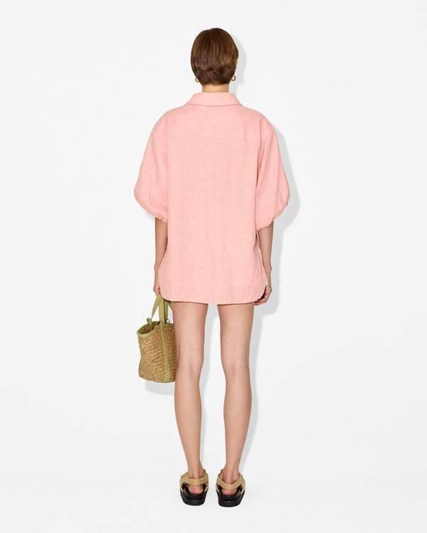 Magali Pascal BELLINI SHIRT PASTEL PINK