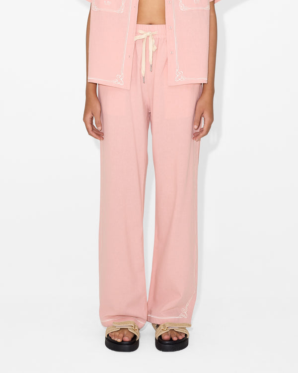 Magali Pascal BETTY PANTS PASTEL PINK