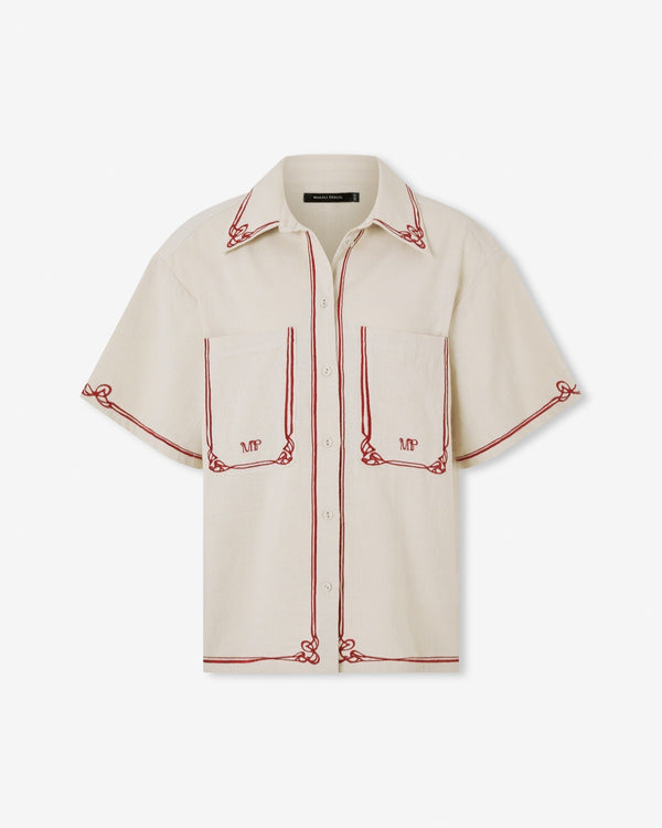 magali pascal BETTY SHIRT BEIGE