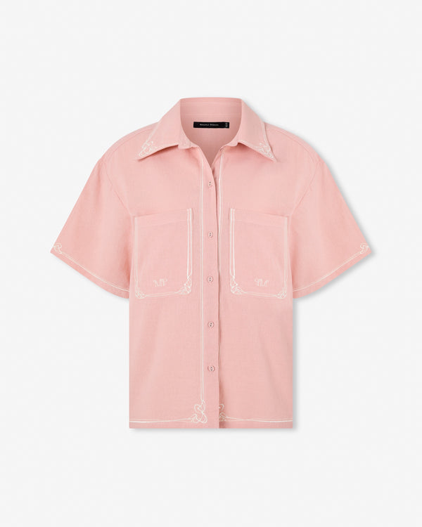 Magali Pascal BETTY SHIRT PASTEL PINK