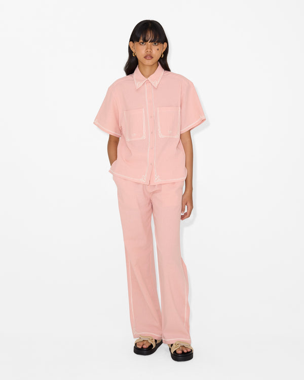 Magali Pascal BETTY SHIRT PASTEL PINK