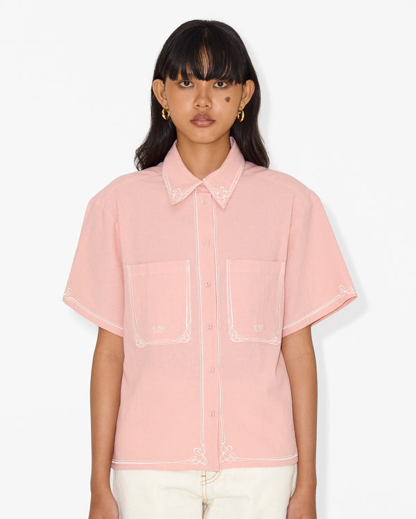 magali pascal BETTY SHIRT PASTEL PINK