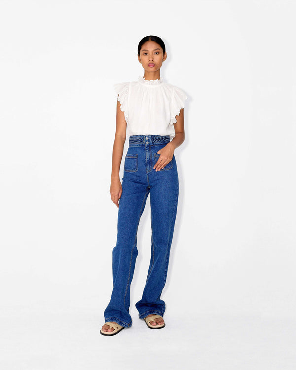 Magali Pascal BIRKIN JEANS BLUE