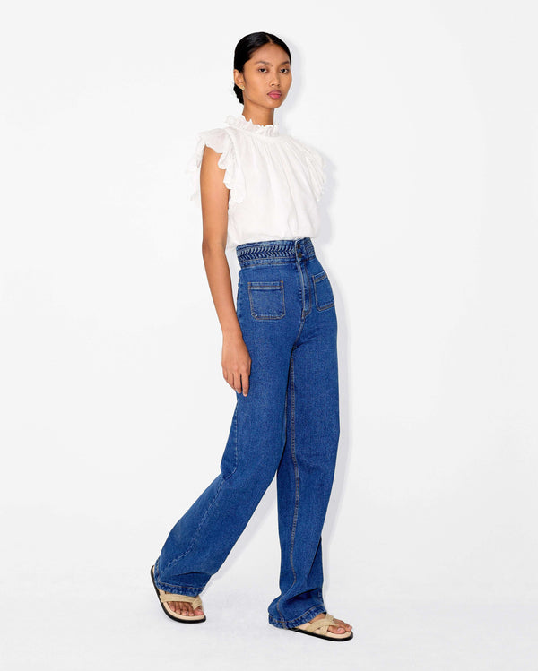 Magali Pascal BIRKIN JEANS BLUE