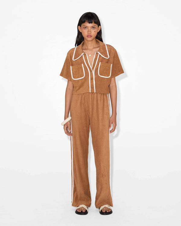 magali pascal BLAIR PANTS Almond