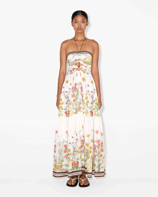 magali pascal BLOSSOM MAXI DRESS Jardin
