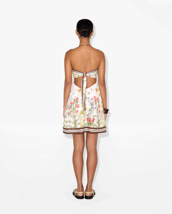 Magali Pascal BLOSSOM MINI DRESS Jardin