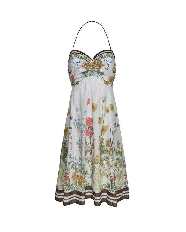 Magali Pascal BLOSSOM MINI DRESS Jardin