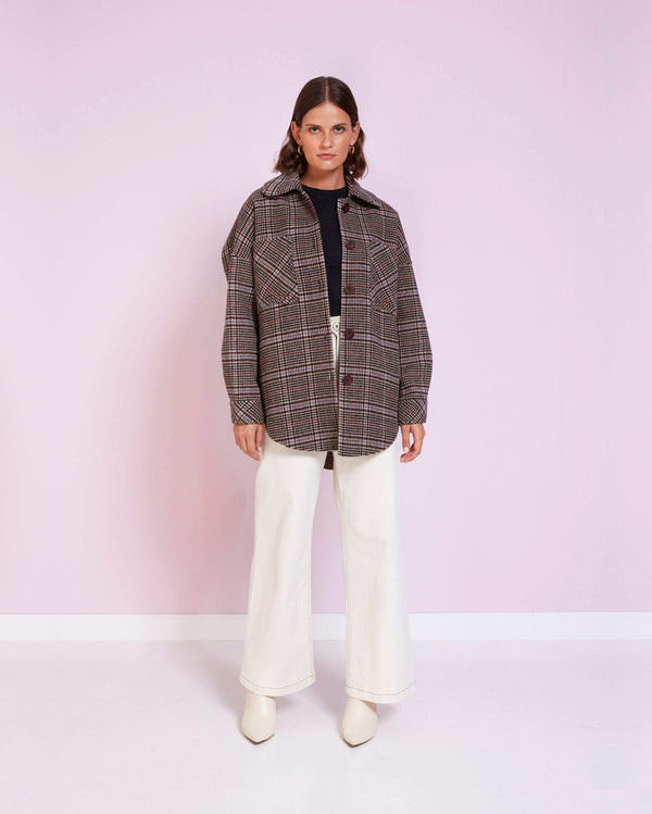 magali pascal BOBBY JACKET CHECK