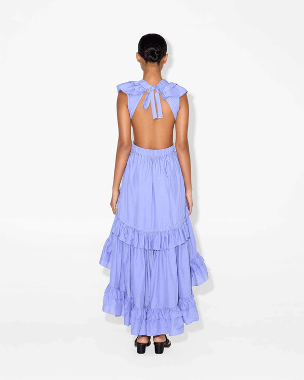 Magali Pascal BOTANIC DRESS Iris Blue