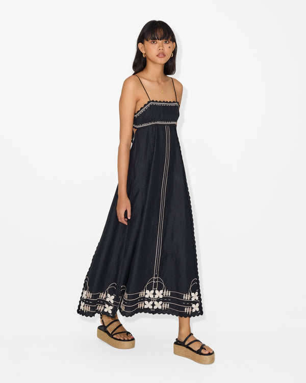 Magali Pascal CHARLES DRESS OFF BLACK