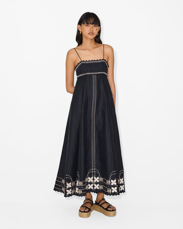 magali pascal CHARLES DRESS OFF BLACK