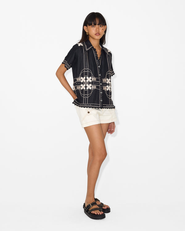 Magali Pascal CHARLES SHIRT OFF BLACK