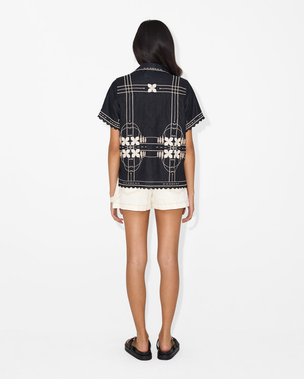 Magali Pascal CHARLES SHIRT OFF BLACK