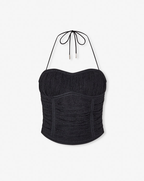 magali pascal CHARLIE TOP BLACK