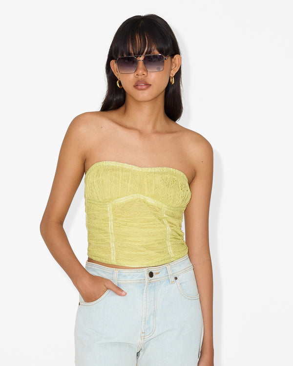 magali pascal CHARLIE TOP COOL MATCHA