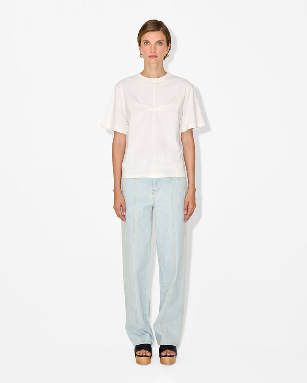 Magali Pascal CHIARA T-SHIRT BROKEN WHITE