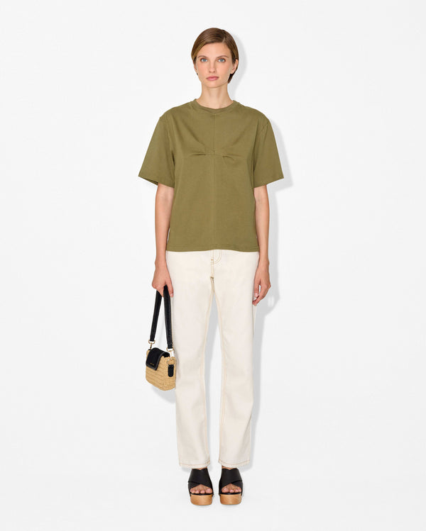 Magali Pascal CHIARA T-SHIRT DARK OLIVE