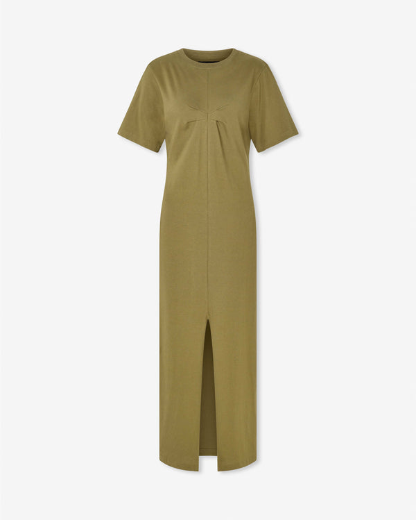 Magali Pascal CHIARA T-SHIRT DRESS DARK OLIVE