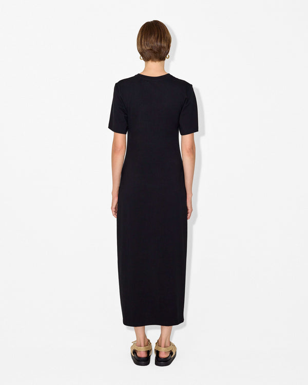 Magali Pascal CHIARA T-SHIRT DRESS JET BLACK