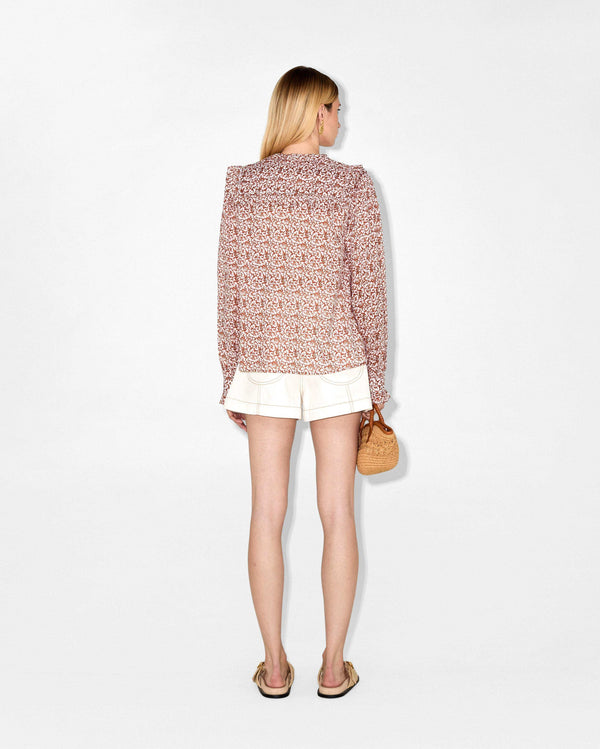 Magali Pascal CLARA SHIRT Coral