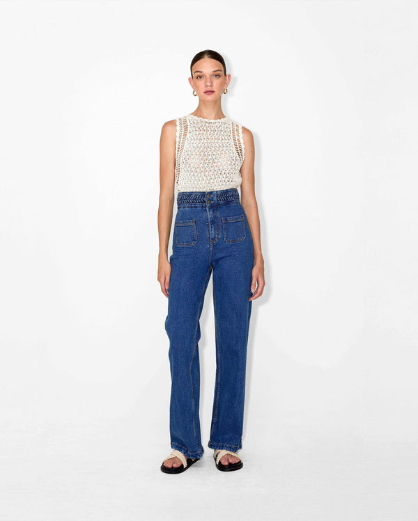 magali pascal CLOTHILDE TOP OFF WHITE