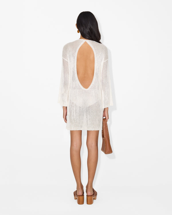 Magali Pascal DANIELLA DRESS IVORY