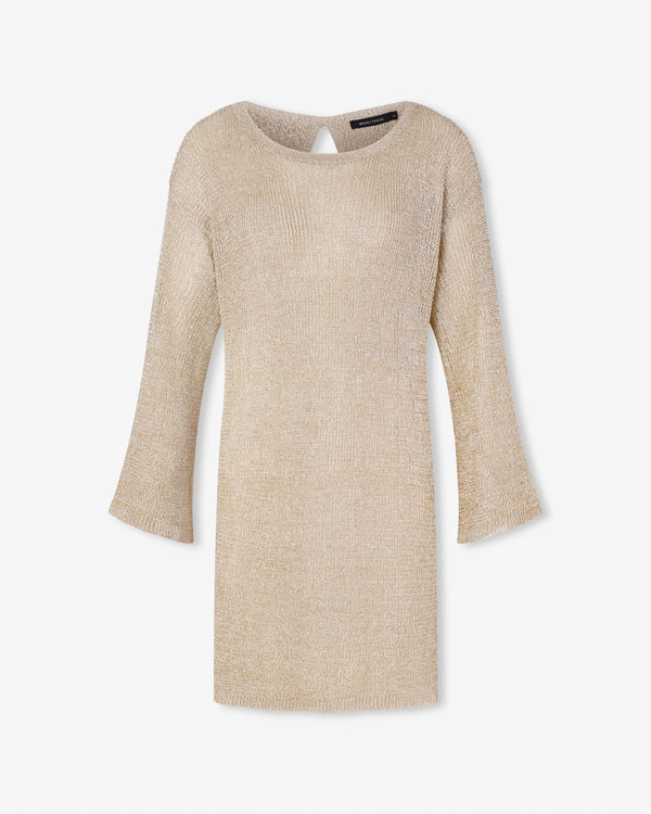 magali pascal DANIELLA DRESS SILVER GOLD