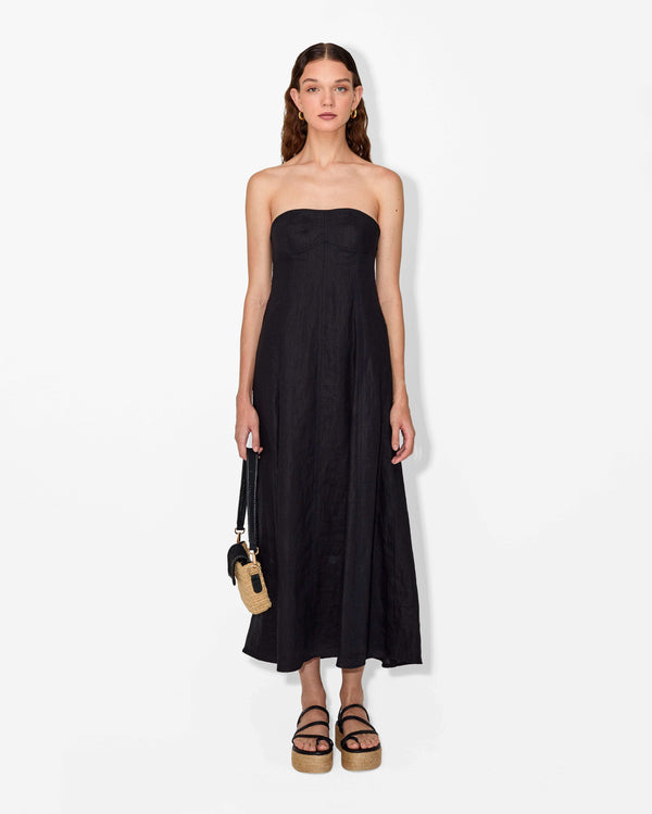 Magali Pascal DIANA DRESS BLACK