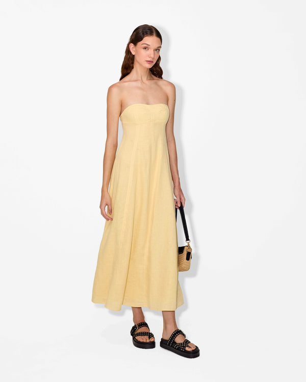 magali pascal DIANA DRESS SUNSHINE