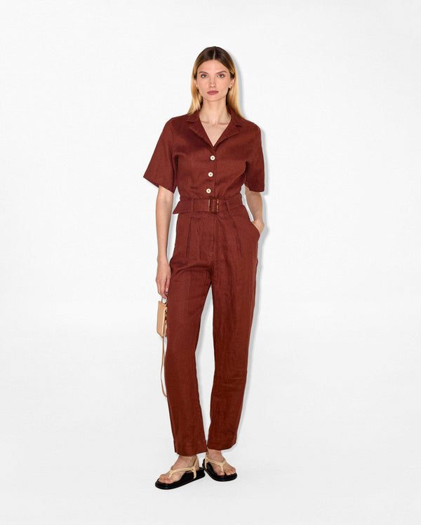 magali pascal DIANE JUMPSUIT Sequoia