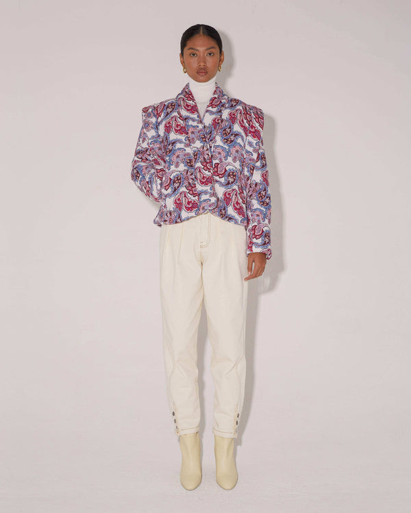 magali pascal DINA JACKET PRISTINE PAISLEY LIGHT