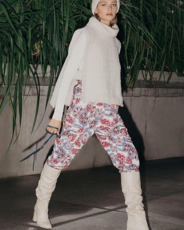 Magali Pascal DINA PANTS PRISTINE PAISLEY LIGHT