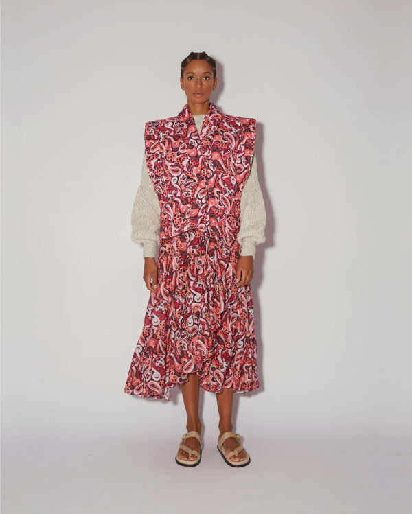 Magali Pascal DINA VEST PAINTED PAISLEY